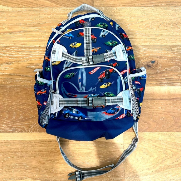 Pottery Barn Kids Other - Hot wheels pottery barn backpack in excellent used condition.